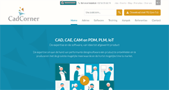Desktop Screenshot of cadcorner.be