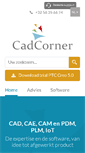 Mobile Screenshot of cadcorner.be